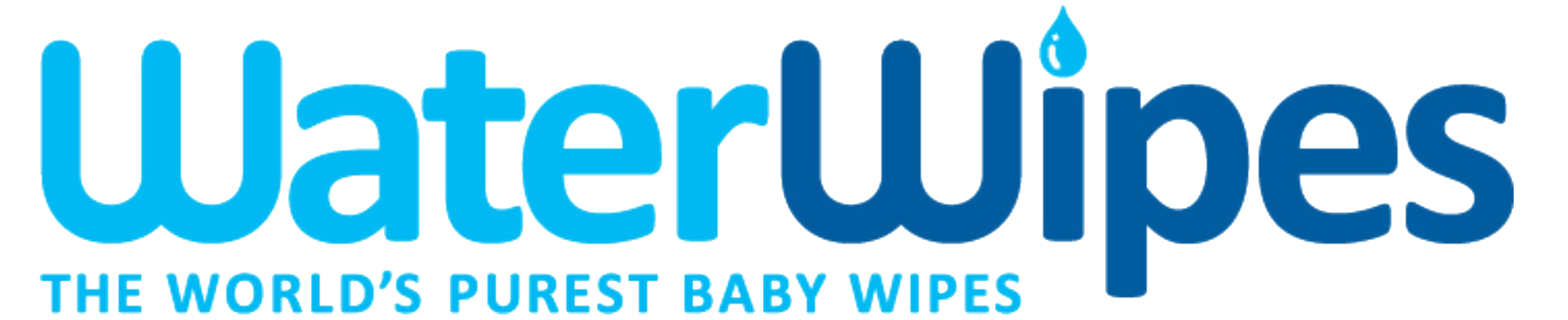 Logo of waterwipes, claiming to be the world's purest baby wipes for inclusion in every children's book about disabilities.